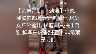 【紧急企划❤️劲爆】小恩✿ 稀缺内部万元定制流出 JK少女户外露出 楼道阳具抽插自慰 鲜嫩白虎香甜蜜汁 非常顶兄弟们