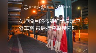   女神悦月的微笑约土豪玩户外车震 最后摘套直接内射