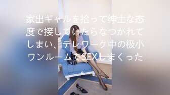 家出ギャルを拾って绅士な态度で接していたらなつかれてしまい、テレワーク中の极小ワンルームでSEXしまくった。