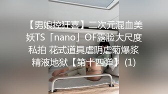 【男娘控狂喜】二次元混血美妖TS「nano」OF露脸大尺度私拍 花式道具虐阴虐菊爆浆精液地狱【第十四弹】 (1)