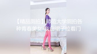 【精品厕拍】师范大学厕拍各种青春美女-灰白裙子拉着门