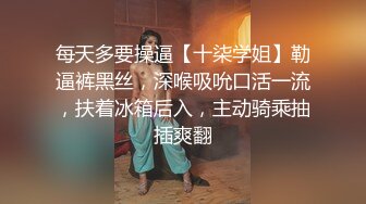 每天多要操逼【十柒学姐】勒逼裤黑丝，深喉吸吮口活一流，扶着冰箱后入，主动骑乘抽插爽翻