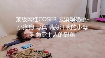 顶级网红COSER 云溪溪奶桃-小狗狗 写真 满身汗液的小母狗急需主人的慰藉